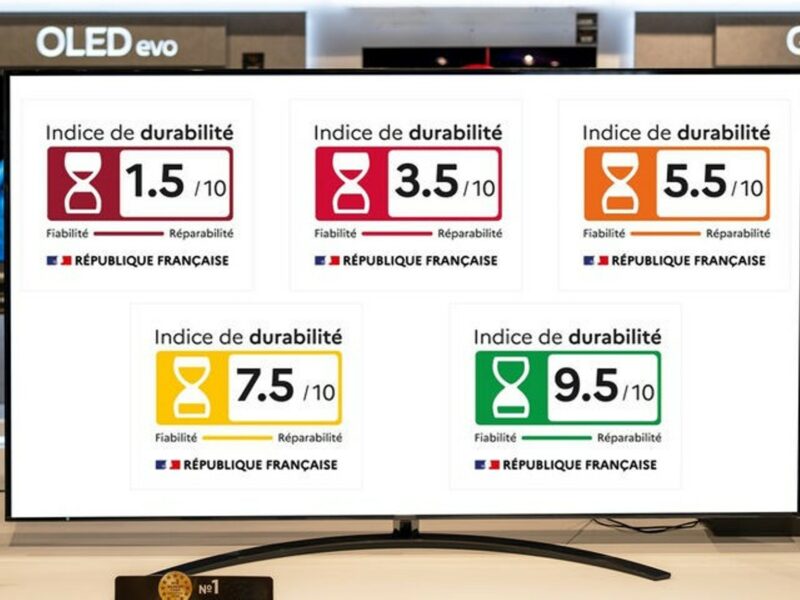 Téléviseurs : L’indice de durabilité remplace l’indice de réparabilité